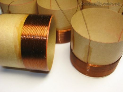 Voice coil 35ГДН 8ом, 2 layers, Round, 1,5", Copper, For soviet speaker (USSR)
