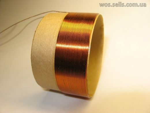 Voice coil 35ГДН 4ом, 2 layers, Round, 1,5", Copper, For soviet speaker (USSR)