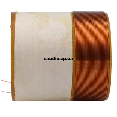 Voice coil 25.5mm (10mm, 4Ω, 2layers), 4, Текстолит, 2 layers, Round, 1", Copper, Высокотемпературный до 380°C