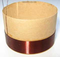 Voice coil 10ГД30Е 8ом, 2 layers, Round, 1,5", Copper, For soviet speaker (USSR)