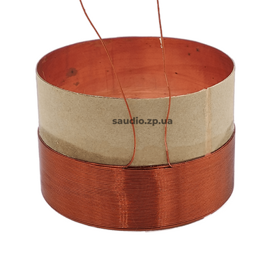 Voice coil 50ГДН 4ом (медь), 2 layers, Round, 2", Copper, For soviet speaker (USSR)