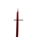 195&times;76,2&times;2 mm / 7,68"&times;3"&times;0,08"