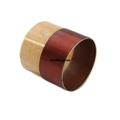 Voice coil 25ГДН 8ом, Текстолит, 2 layers, Round, 1", Copper, For soviet speaker (USSR)