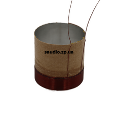 Voice coil 25ГДН-4-4 (15ГД-17), 2 layers, Round, 1", Copper, For soviet speaker (USSR)