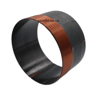 Звуковая катушка 75,5мм 8ом черный алюминий, Черний алюминий, 2 layers, Round, 3", Copper