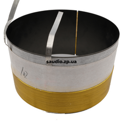 Звуковая катушка 102мм (24.0мм, 8Ω ,1слой), 8, Черный алюминий, 1 layer, Flat, 4", Aluminium, Professional speakers