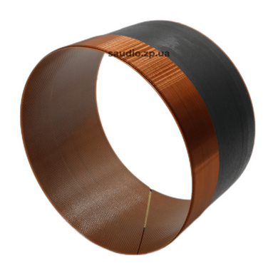 Звуковая катушка 99,5мм 8ом (5,3ом), Текстолит, 2 layers, Round, 4", Copper