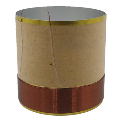 Voice coil 4А-32, Alluminio, 2 layers, Round, 1,75", Copper, For soviet speaker (USSR)